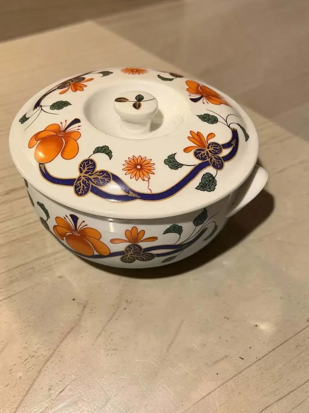Royal Worcester Grainger Imari Covered Casserole Bowl with Lid